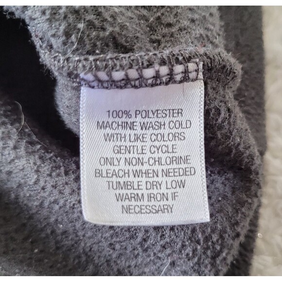 Indigo Fleece Vest Womens Large Gray Collared Outdoors Walking Biking Travel - Picture 3 of 9